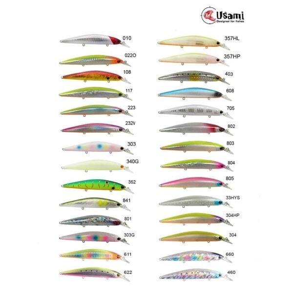 Usami Saroo 110S-SR 11,2cm 21.3gr Maket Balık