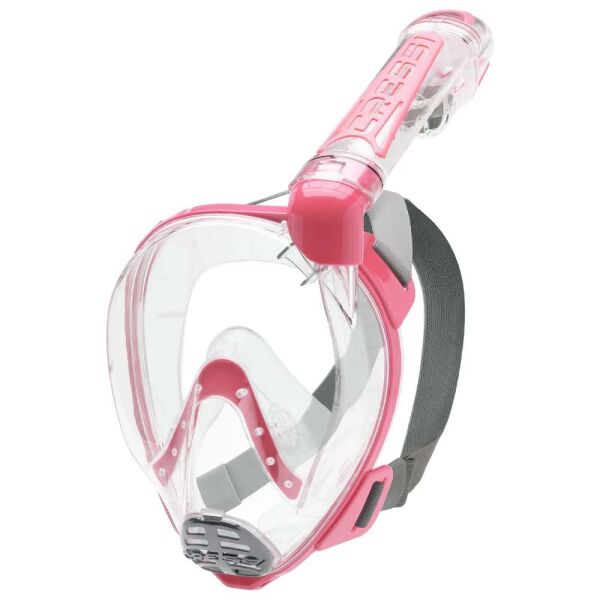 Cressi Duke Tam Yüz Maskesi CLEAR-PINK - S - M