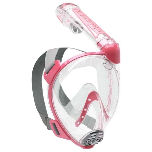 Cressi Duke Tam Yüz Maskesi CLEAR-PINK - S - M