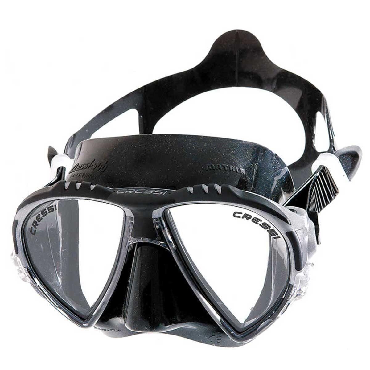 Cressi Matrix Dalış Maskesi DARK-DARK