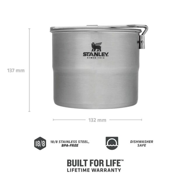 Stanley Adventure Paslanmaz Çelik 2.0 İki Kişilik Pişirme Seti