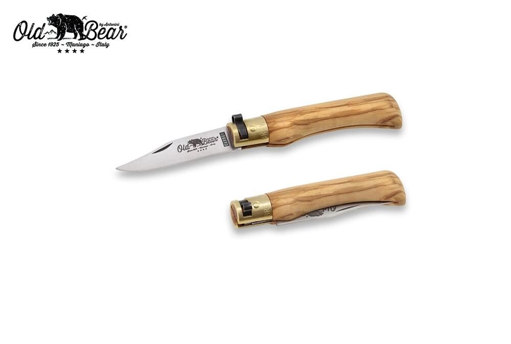 Antonini Old Bear Classical Carbon Olive 15cm (XS) Çakı