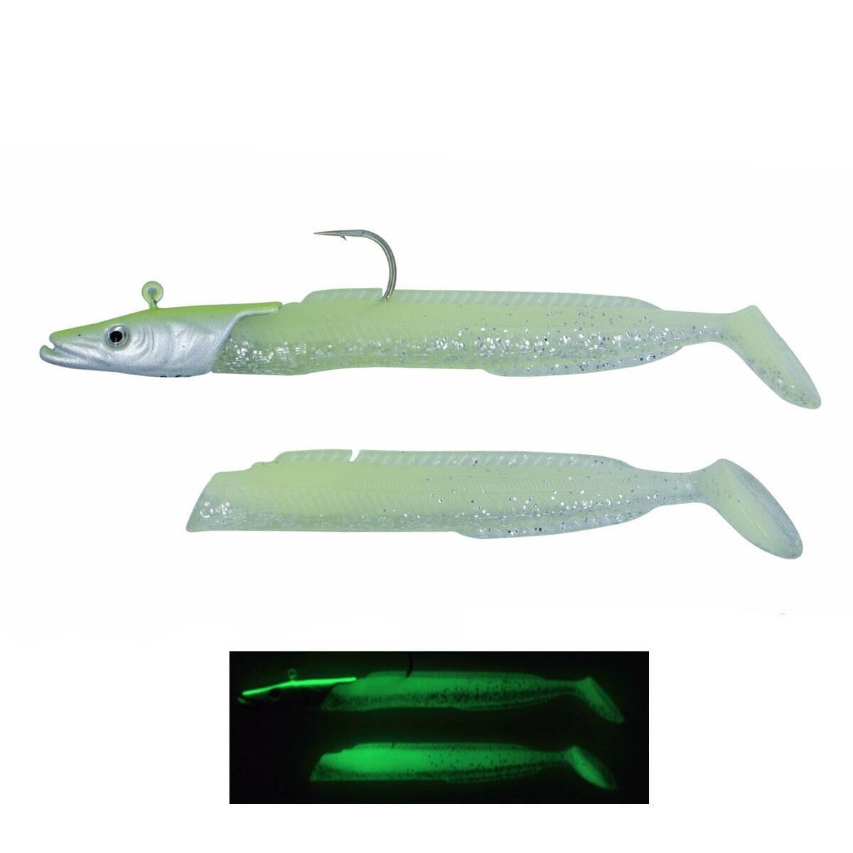 Fujin Salt Eel 13cm 22gr x2 Silikon Yem Glow Eel