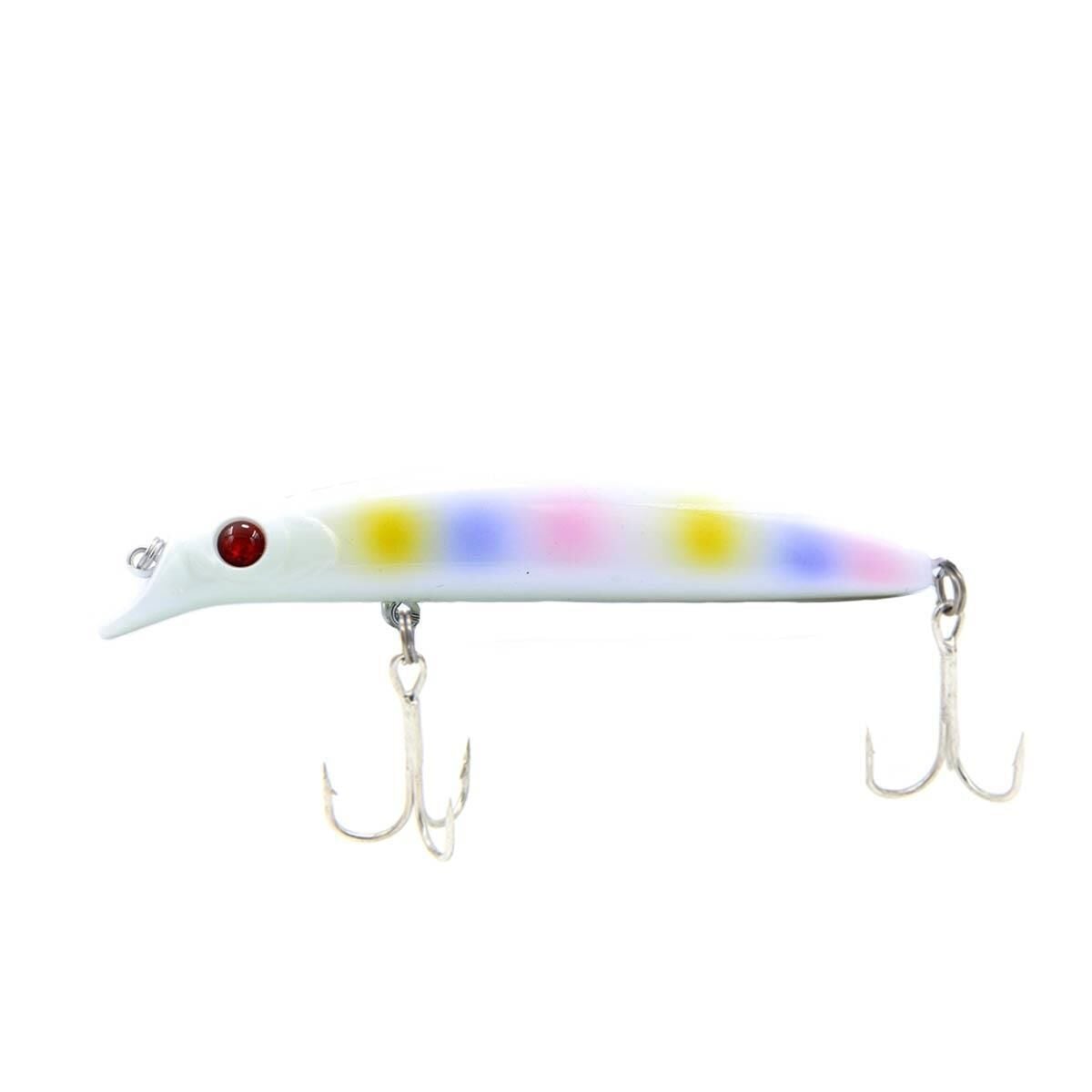Fujin Süper Minnow SM-115SW 115mm 18Gr Suni Yem Pearl Rainbow Glow Belly