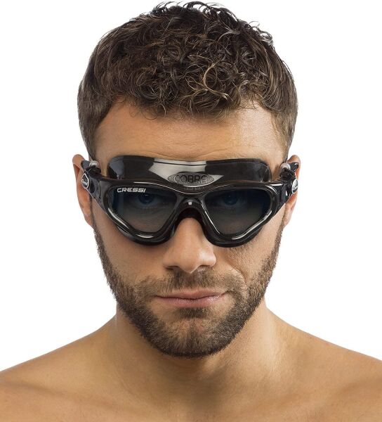 Cressi Cobra Deniz Gözlüğü Koyu Siyah