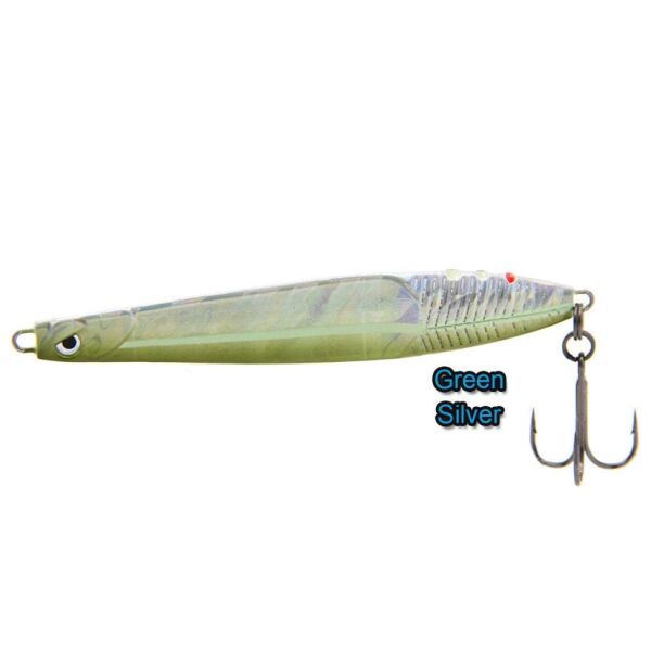 Savage Gear Seeker ISP 6Cm 8Gr NL Jig Olta Yemi GREEN SİLVER