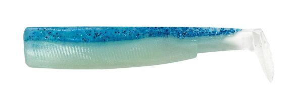 Fiiish Black Minnow BM90\2 BM933 3X-Gövde Silikon Yem-Blue/Glow