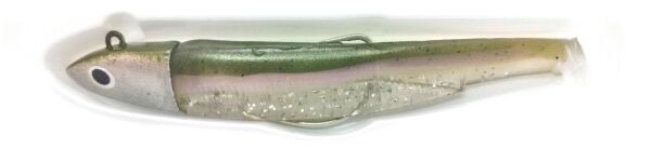 Fiiish Black Minnow BM90\2 1X-Simple Combo Off Shore Silikon Yem-Green Morning