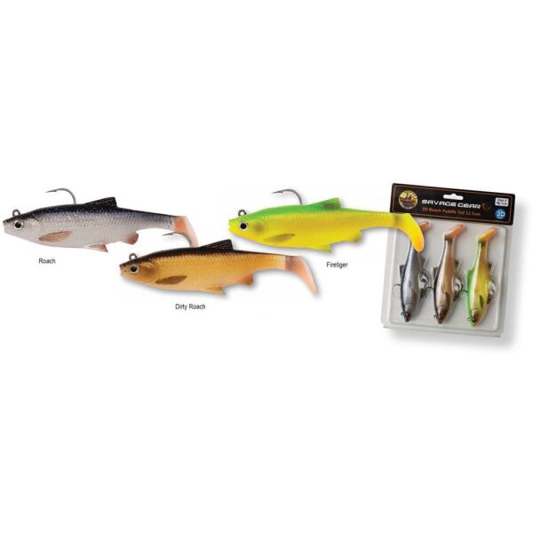 Savage Gear 3D Roach 7,5Cm 9Gr 3Lü Kit Silikon Yem