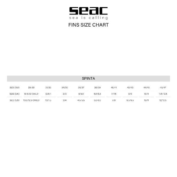 Seac Sub Spinta Palet (Mavi) 44 - 45