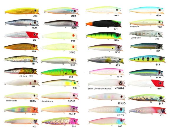 Usami Combo Pop 100F 12.1Gr Popper Suni Yem