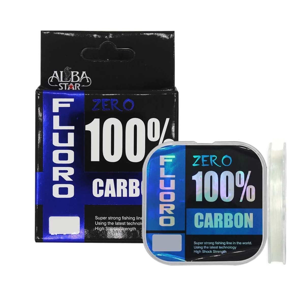 AlbaStar Zero Clear FluoroCarbon Olta Misinası 25 mt 0,35 mm