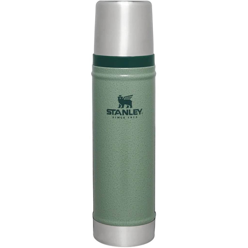 Stanley Klasik Vakumlu Çelik Termos 0,60 Lt Hammertone Green