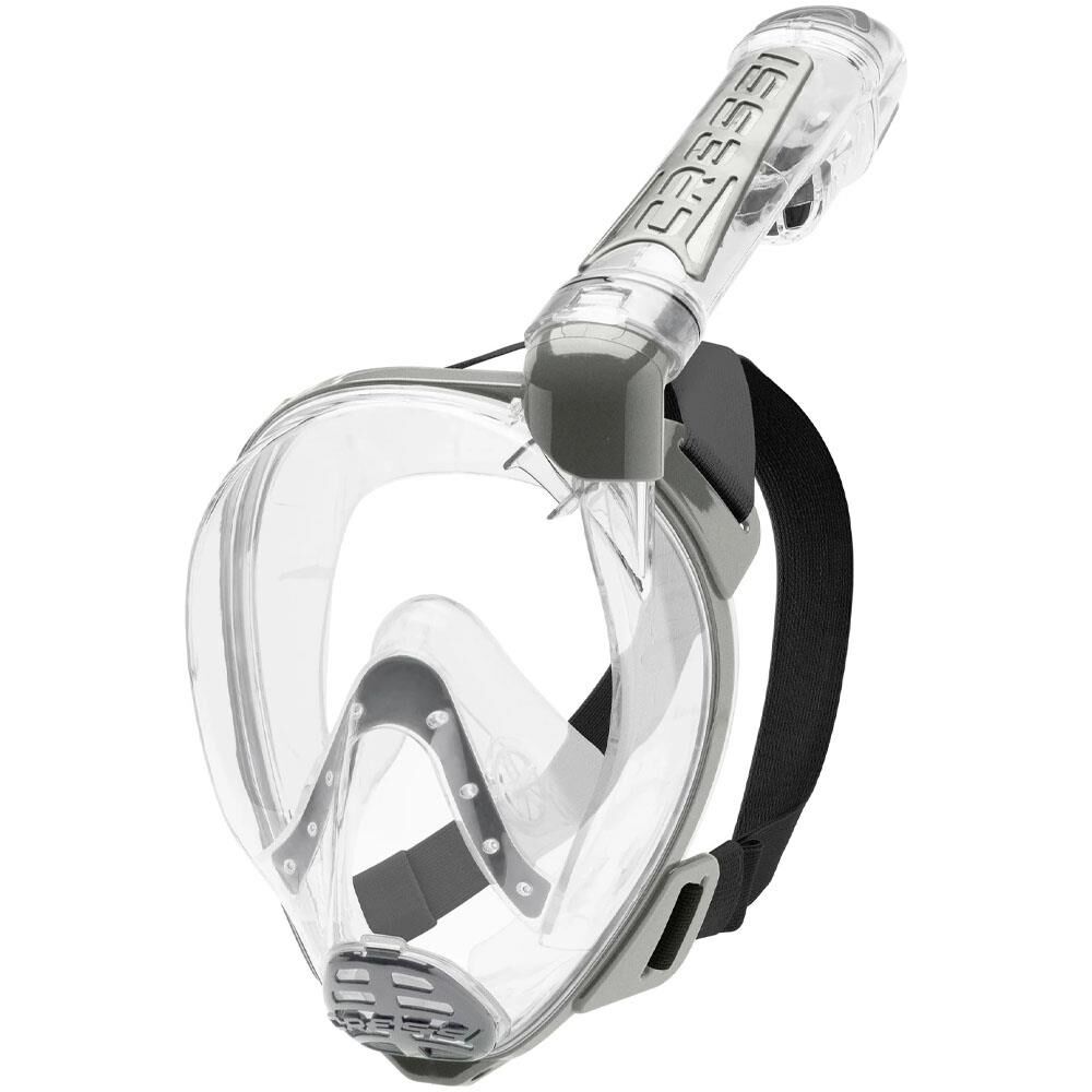 Cressi Duke Tam Yüz Maskesi CLEAR-SILVER - S - M