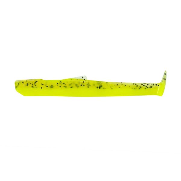 Fiiish Mud Digger MD1143 90mm 3X-Gövde Silikon Yem-Chartreuse