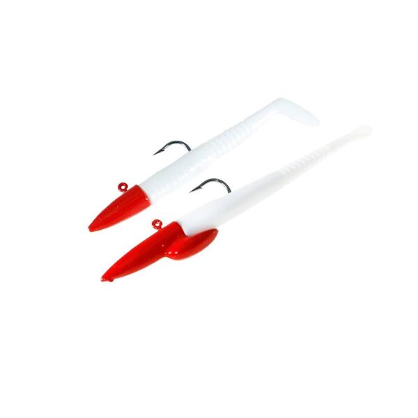 Fujin Micro Sandeel Kit 1+1.5+5 Silikon Yem RED HEAD