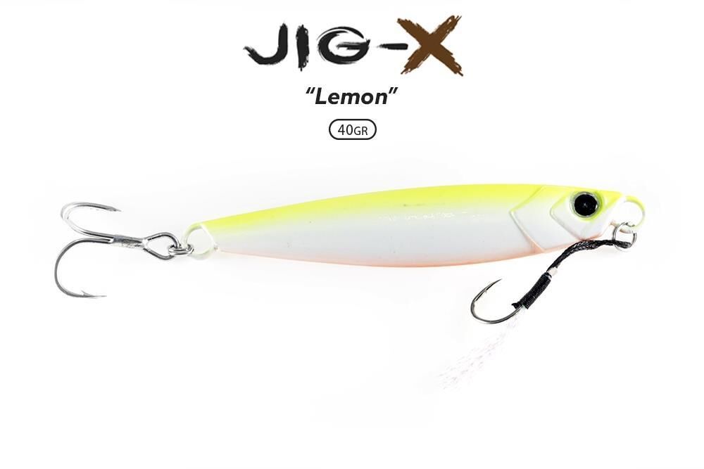 Fujin Jig-X 40 gr Shore Jigging - Jig Yem LEMON