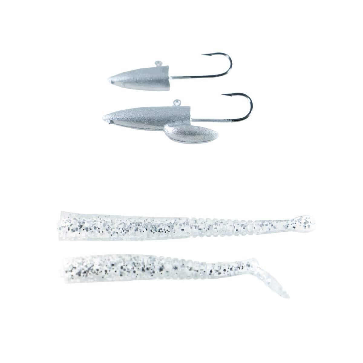 Fujin Micro Sandeel Kit 1+1.5+5 Silikon Yem Grey
