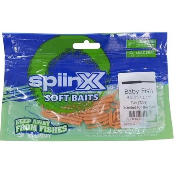 Spiinx Baby Fish Silikon 4.5cm Lrf Silikon Yem Tan
