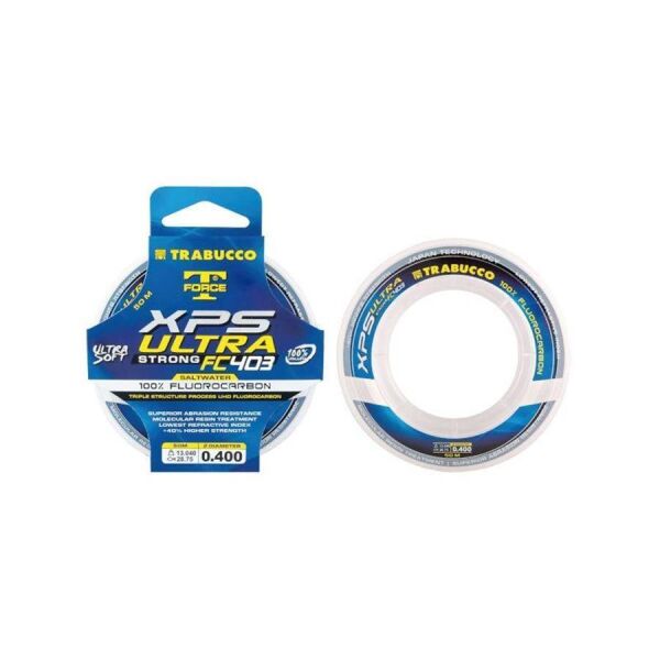 Trabucco T-Force XPS Ultra FC 403 SW 50mt Lider Misina 0,40 mm