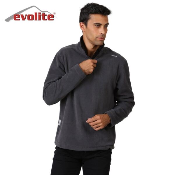 Evolite Fuga Bay Mikro Polar Sweater - Gri XXXL