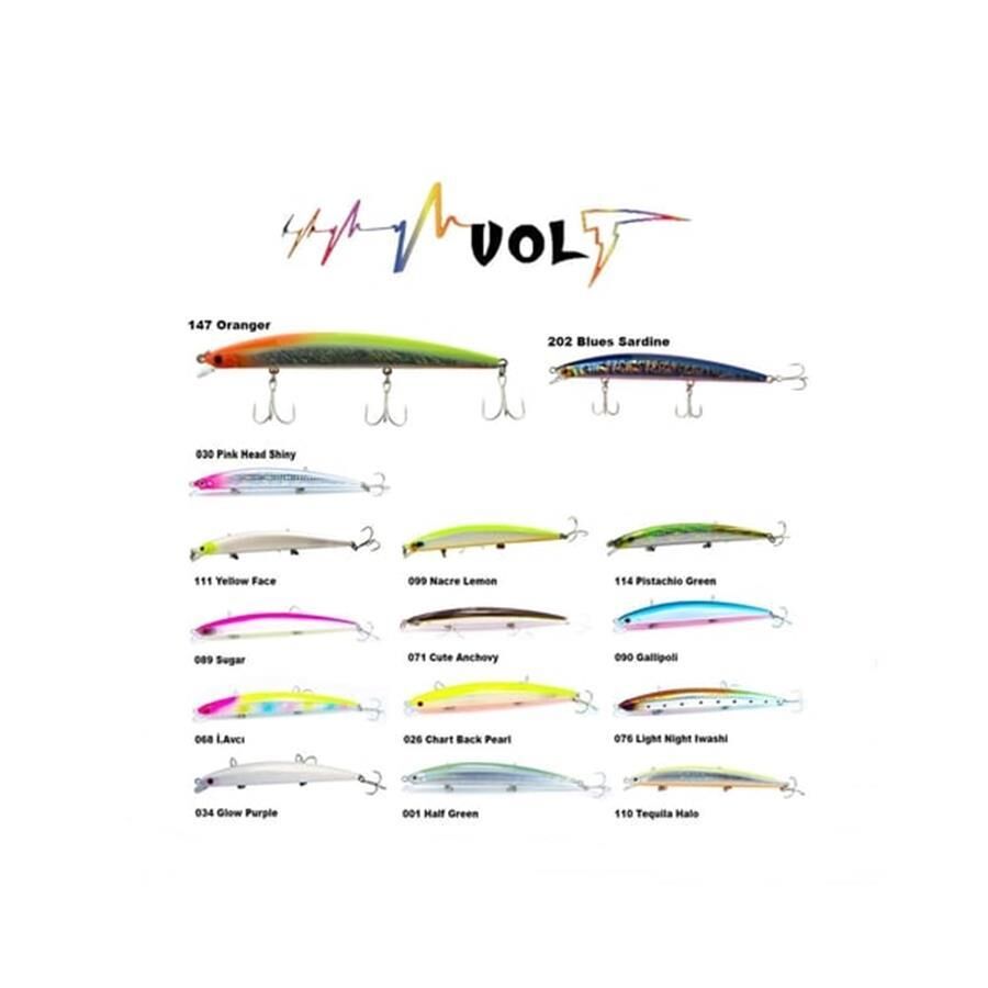 Fujin Volt VL125S 14gr 12.5cm Slow Sinking Maket Balık 110