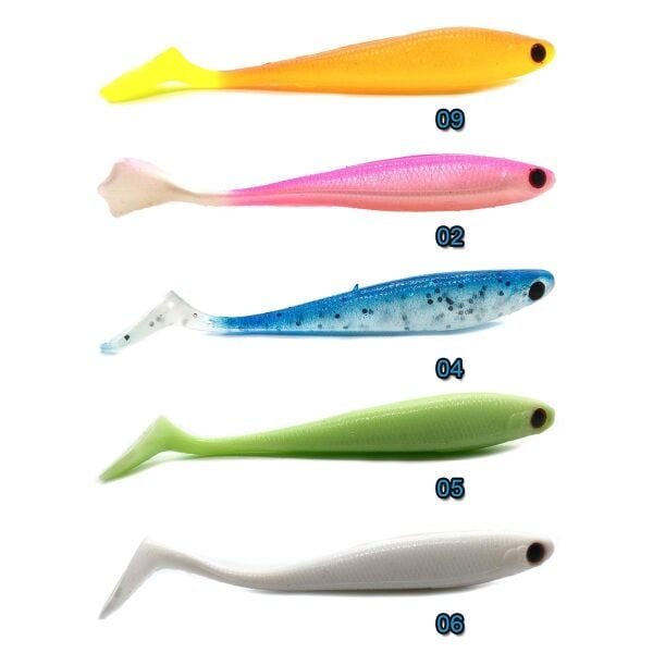 Wily Clumsy Soft Baits 90MM 6Gr Silikon Yem 9