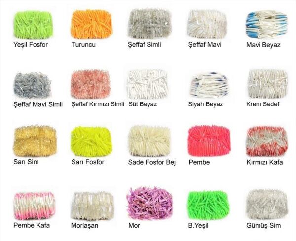 Sasi Silikon 6.5 cm Silikon Yem