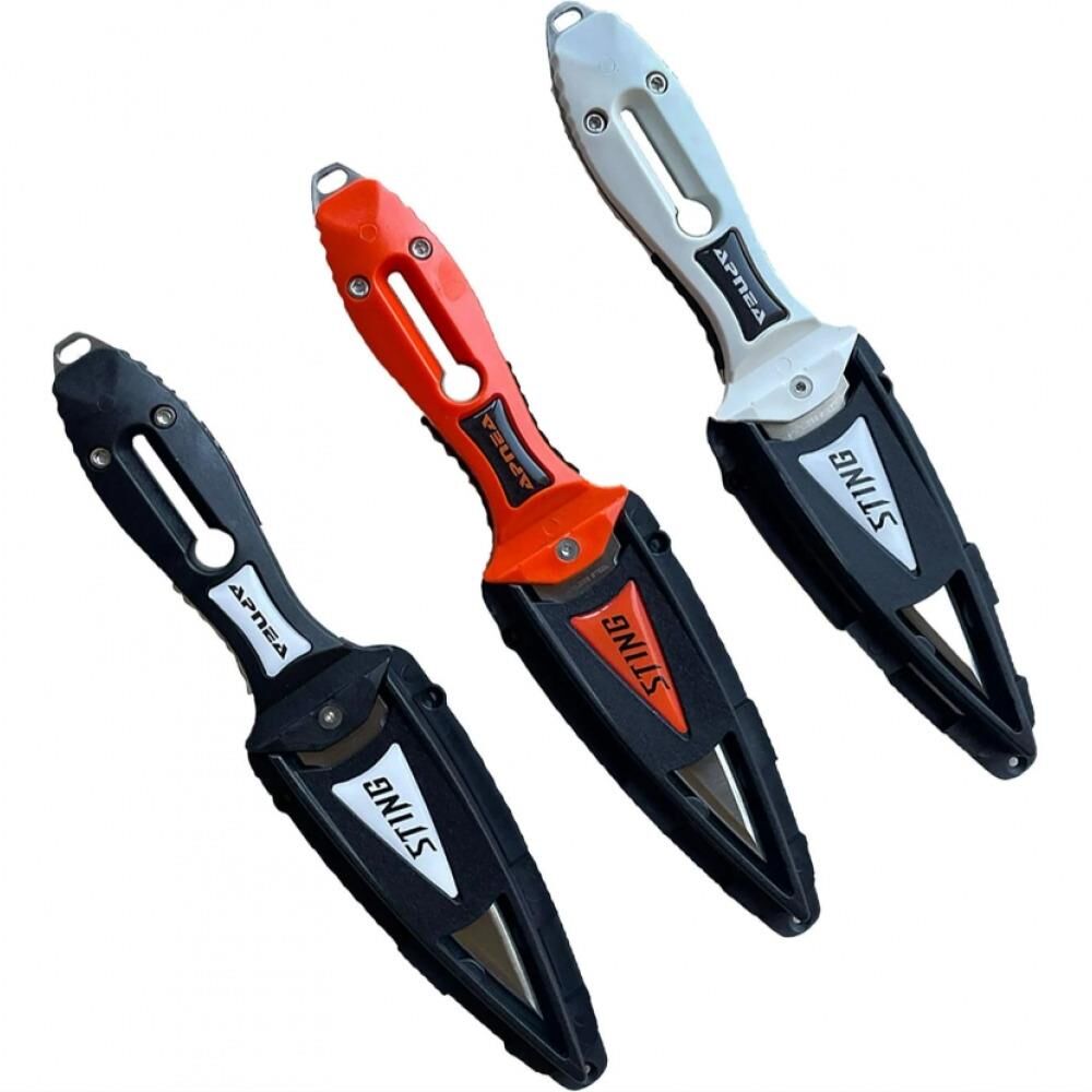 Apnea Sting Paslanmaz SuAltı Dalış Bıçağı + Kol Bandı