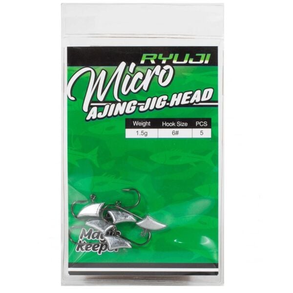Ryuji Micro Ajing Jig Head [5 PCS] 0,8 Gr - NO:6