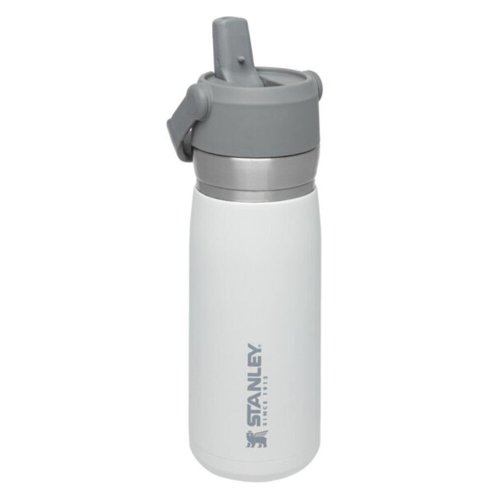 Stanley The Iceflow Pipetli Paslanmaz Çelik Soğuk Su Termosu 0.65 LT BEYAZ