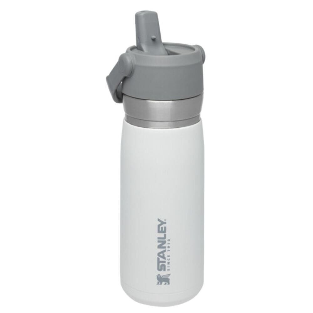 Stanley The Iceflow Pipetli Paslanmaz Çelik Soğuk Su Termosu 0.65 LT BEYAZ