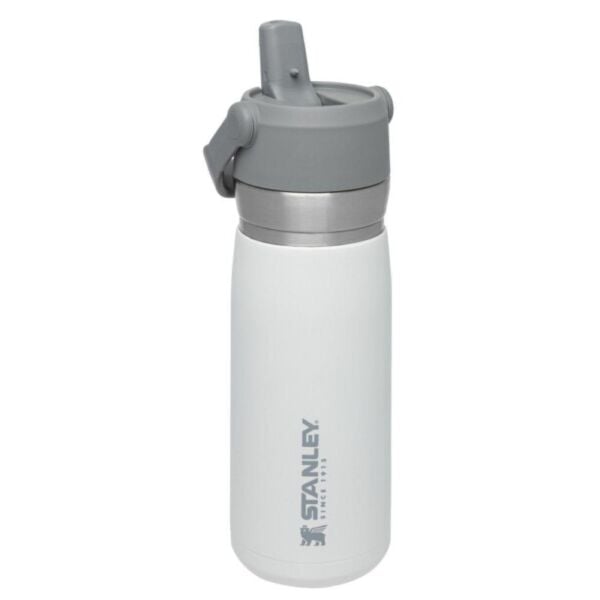 Stanley The Iceflow Pipetli Paslanmaz Çelik Soğuk Su Termosu 0.65 LT BEYAZ