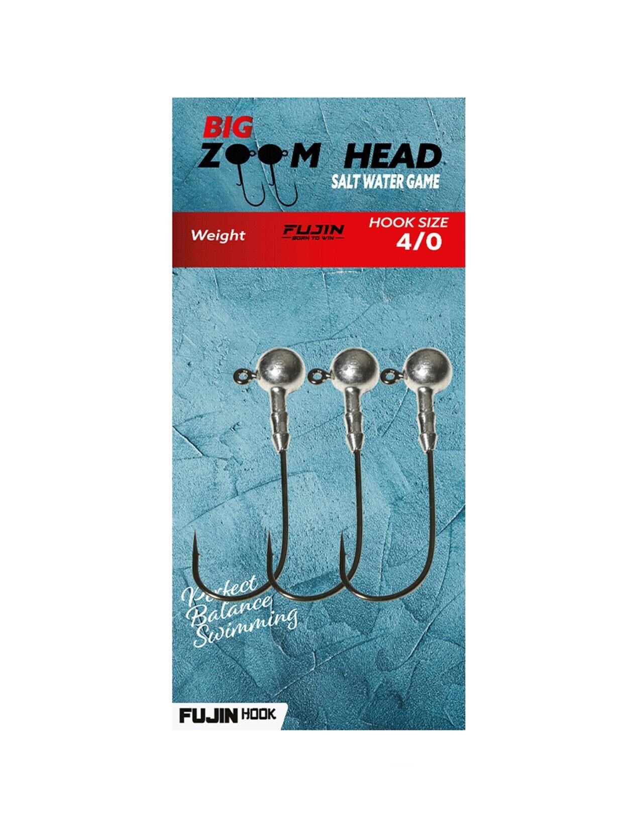 Fujin Big Zoom Head 4/0 Jighead 4 Gr