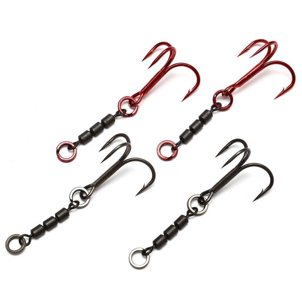 Savage Gear SpinShad Stinger 4 Adet Üçlü Olta İğnesi NO:1/0
