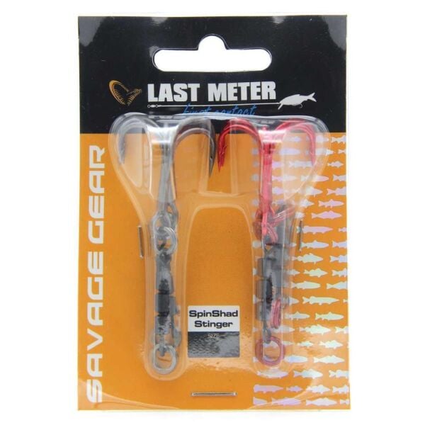 Savage Gear SpinShad Stinger 4 Adet Üçlü Olta İğnesi NO:1