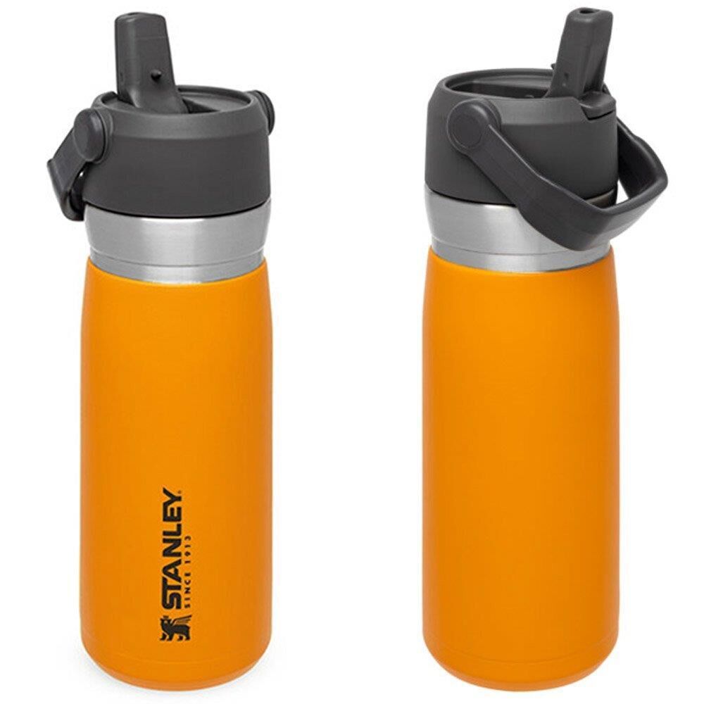 Stanley The Iceflow Pipetli Paslanmaz Çelik Soğuk Su Termosu 0.65 LT TURUNCU