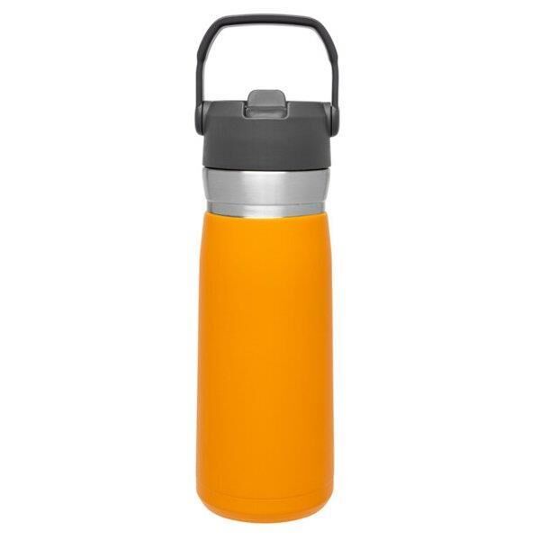 Stanley The Iceflow Pipetli Paslanmaz Çelik Soğuk Su Termosu 0.65 LT TURUNCU