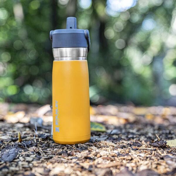 Stanley The Iceflow Pipetli Paslanmaz Çelik Soğuk Su Termosu 0.65 LT TURUNCU