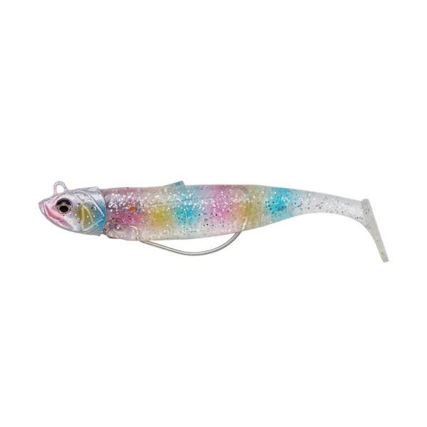Savage Gear Savage Minnow Weedless 10 cm 16 gr 2+1 Silikon Yem Pink Pearl Silver