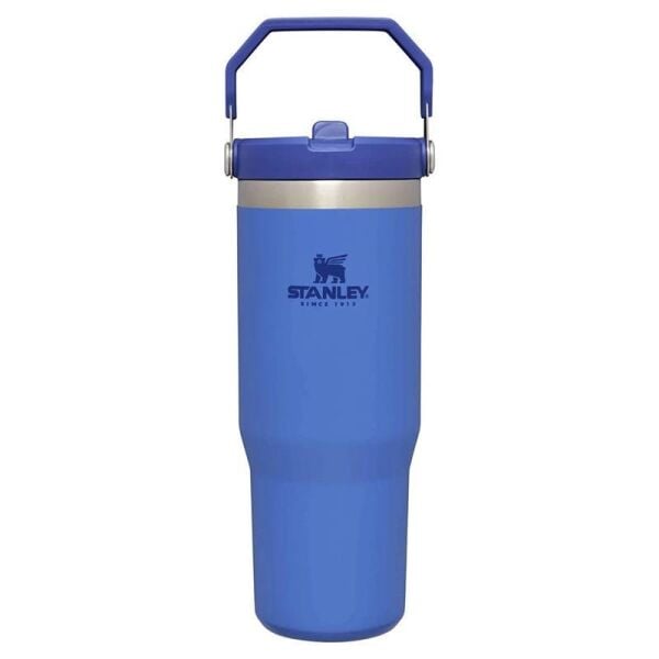 Stanley The IceFlow Flip Straw Pipetli Termos Bardak 0,89 Lt MAVİ