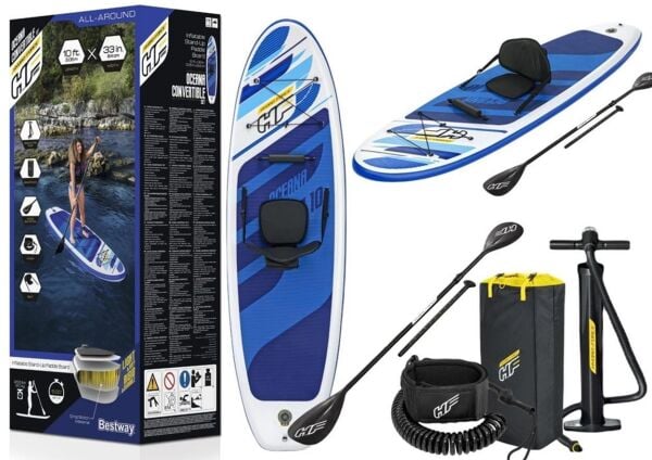 Bestway Hydro-Force Oceana Covertıble Şişme Sup Paddle Board Set | Kürek Sörfü |