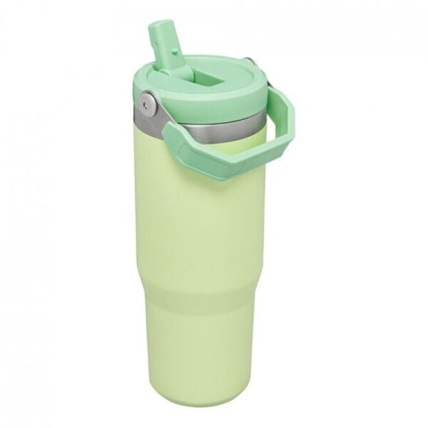 Stanley The IceFlow Flip Straw Pipetli Termos Bardak 0,89 Lt AÇIK YEŞİL