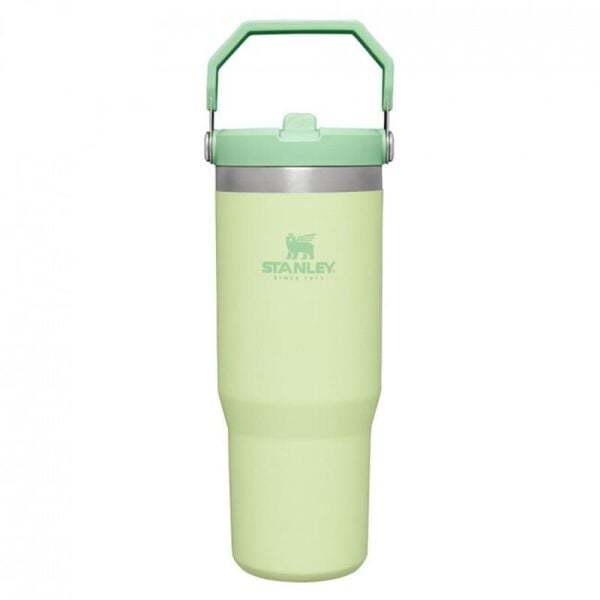 Stanley The IceFlow Flip Straw Pipetli Termos Bardak 0,89 Lt AÇIK YEŞİL