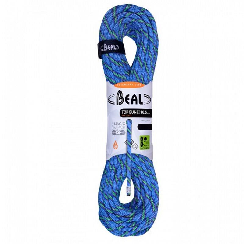Beal Top Gun II 10.5 mm x 200 mt Dinamik İp |Mavi|