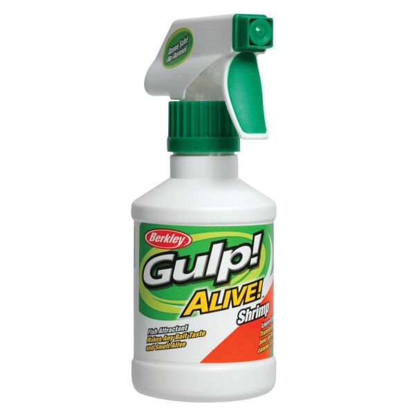 Berkley Gulp Alive Attractant Spray Yem Kokusu Shrimp Crevette