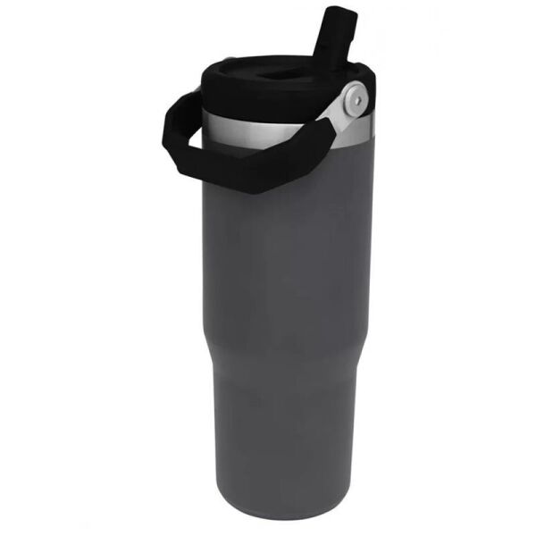 Stanley The IceFlow Flip Straw Pipetli Termos Bardak 0,89 Lt Füme