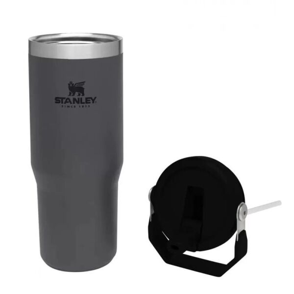 Stanley The IceFlow Flip Straw Pipetli Termos Bardak 0,89 Lt Füme