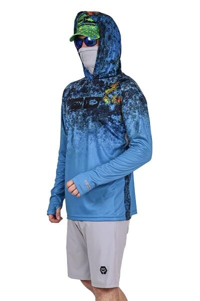 Fujin Pro Angler T-Shirt Blue Reef Blue Reef - M