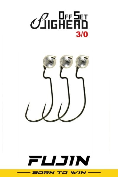 Fujin OffSet Jighead 3/0